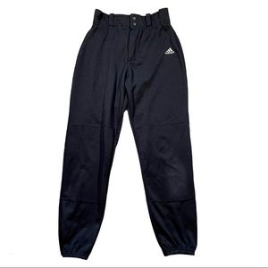 Adidas Baseball Pants Black Athletic Small Softball Spring Summer